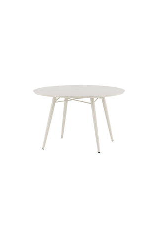Venture Home Lina Matbord - Beige - Runt 120 cm