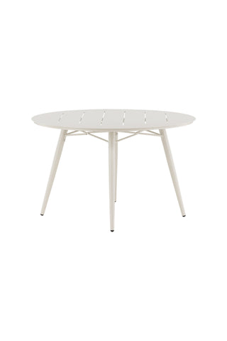 Venture Home Lina Matbord - Beige - Runt 120 cm