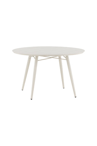 Venture Home Lina Matbord - Beige - Runt 120 cm