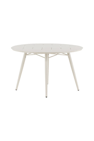 Venture Home Lina Matbord - Beige - Runt 120 cm