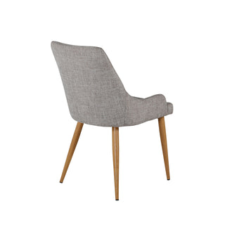 Venture Home Plaza Matstol 2-pack - Ek-Look / Ljusgrå