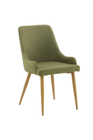 Venture Home Plaza Matstol 2-pack - Ek-Look / Mossgrön