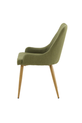 Venture Home Plaza Matstol 2-pack - Ek-Look / Mossgrön