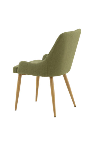 Venture Home Plaza Matstol 2-pack - Ek-Look / Mossgrön