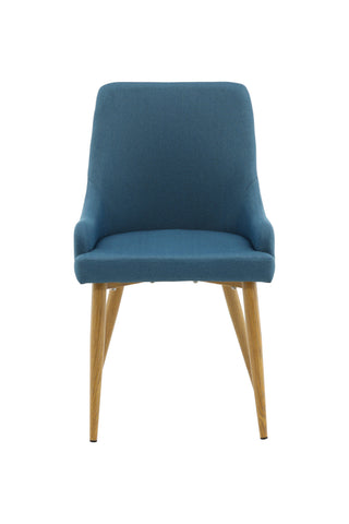 Venture Home Plaza Matstol 2-pack - Ek-Look / Blå