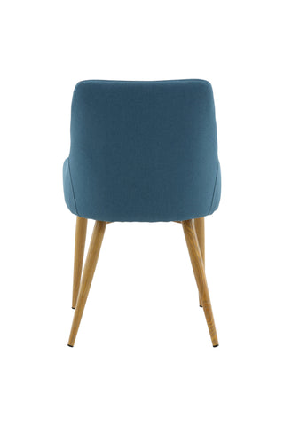 Venture Home Plaza Matstol 2-pack - Ek-Look / Blå
