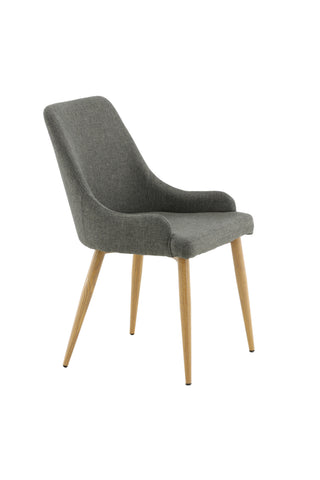 Venture Home Plaza Matstol - Ek-Look / Mörkgrå