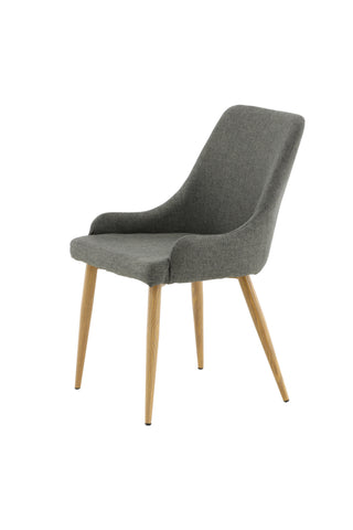 Venture Home Plaza Matstol - Ek-Look / Mörkgrå