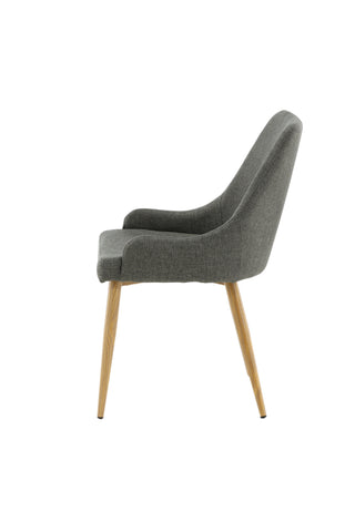 Venture Home Plaza Matstol - Ek-Look / Mörkgrå