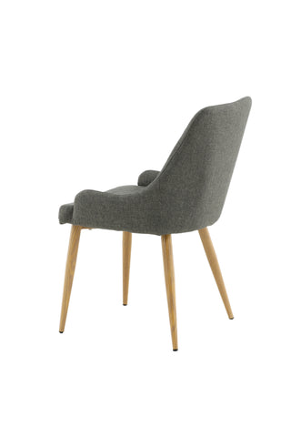 Venture Home Plaza Matstol - Ek-Look / Mörkgrå