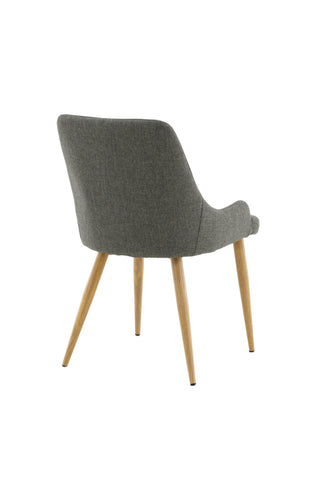 Venture Home Plaza Matstol - Ek-Look / Mörkgrå