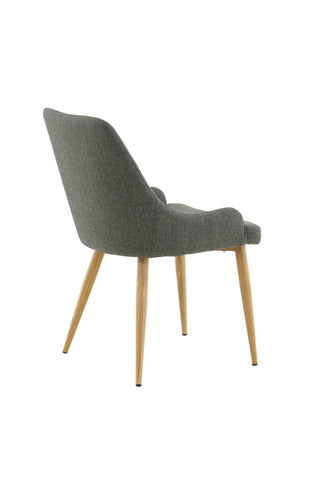 Venture Home Plaza Matstol - Ek-Look / Mörkgrå