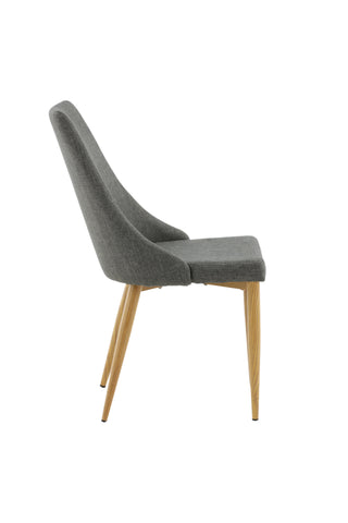 Venture Home Leone Matstol - Ek-Look / Mörkgrå