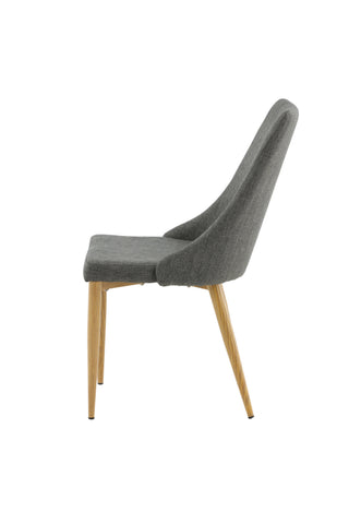 Venture Home Leone Matstol - Ek-Look / Mörkgrå