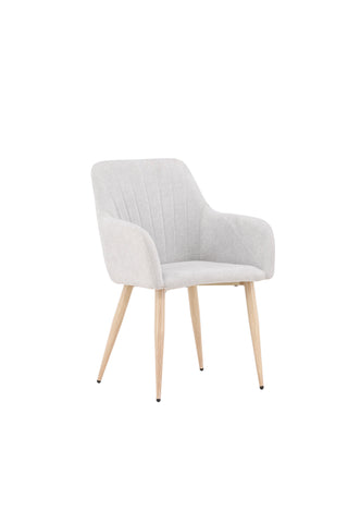 Venture Home Komfortmatstol 2-pack - ljusgrå / FSC 100%