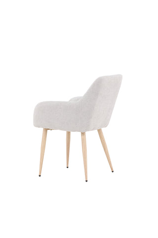 Venture Home Komfortmatstol 2-pack - ljusgrå / FSC 100%