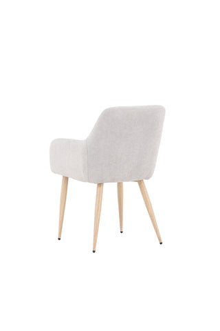 Venture Home Komfortmatstol 2-pack - ljusgrå / FSC 100%