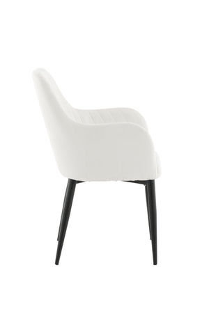 Venture Home Plaza - Soffbord - 120*70 - Svart/Vit