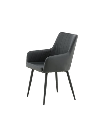 Venture Home Comfort - Matstol 2-pack - svart/svart