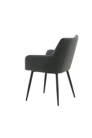 Venture Home Comfort - Matstol 2-pack - svart/svart