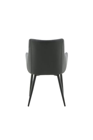Venture Home Comfort - Matstol 2-pack - svart/svart