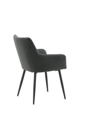 Venture Home Comfort - Matstol 2-pack - svart/svart