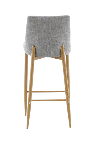 Venture Home Plaza - Barstol 2-pack - Ek/Ljusgrå