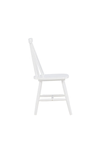 Venture Home Lönneberga Matstol 2-pack - Ljusgrå / Ljusgrå Massivt gummiträ