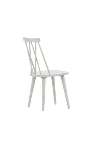 Venture Home Mariette Matstol 2-pack - Ljusgrå / Ljusgrå Massivt gummiträ