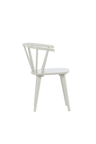 Venture Home Bobby Matstol 2-pack - Whitewash / Whitewash Massivt gummiträ