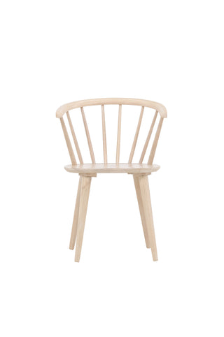 Venture Home Bobby Matstol 2-pack - Whitewash / Whitewash Massivt gummiträ