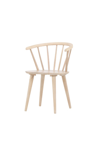 Venture Home Bobby Matstol 2-pack - Whitewash / Whitewash Massivt gummiträ