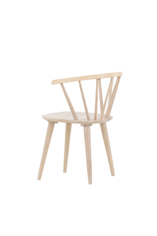 Venture Home Bobby Matstol 2-pack - Whitewash / Whitewash Massivt gummiträ