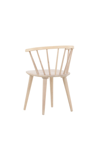 Venture Home Bobby Matstol 2-pack - Whitewash / Whitewash Massivt gummiträ