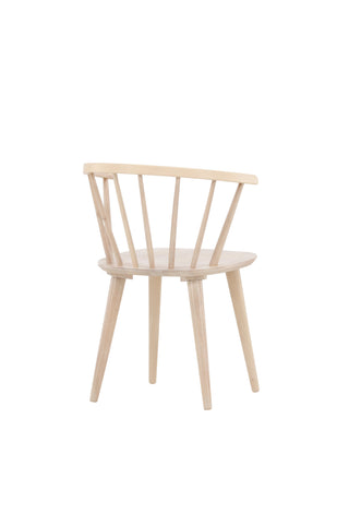 Venture Home Bobby Matstol 2-pack - Whitewash / Whitewash Massivt gummiträ