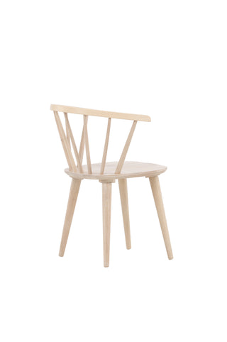 Venture Home Bobby Matstol 2-pack - Whitewash / Whitewash Massivt gummiträ