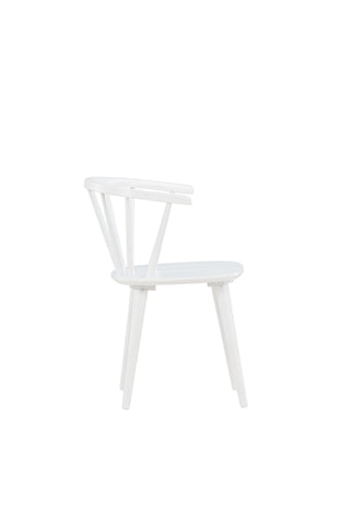 Venture Home Bobby Matstol 2-pack - Svart / Svart massivt gummiträ