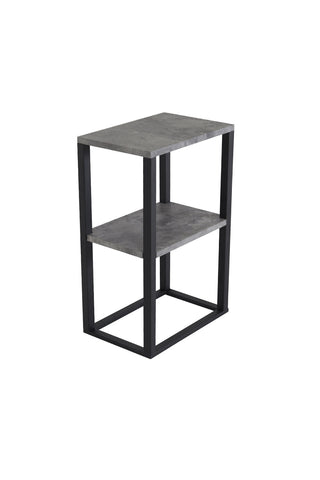 Venture Home Rise Sängbord - Svart / Betong-Look 45*30*H70 (ersätter 19919-668)