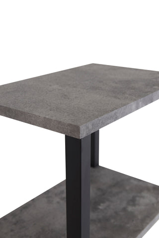 Venture Home Rise Sängbord - Svart / Betong-Look 45*30*H70 (ersätter 19919-668)