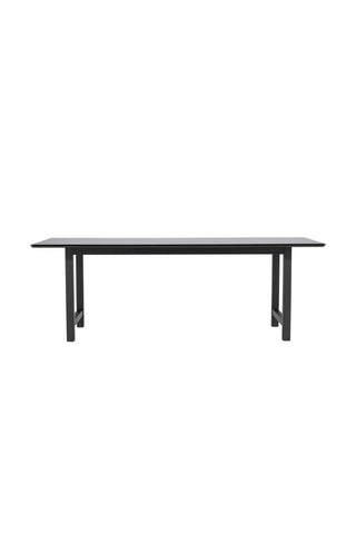 Venture Home Greve Matbord - Svart - 220*100*H75