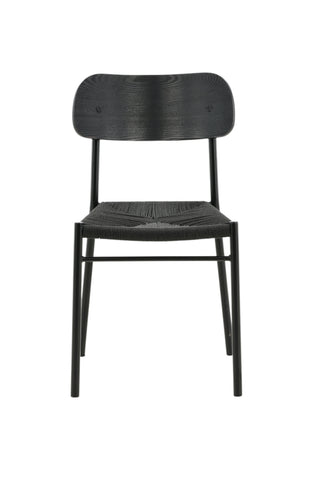 Venture Home Polly Matstol 2-pack - Svart / Svart