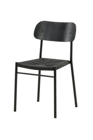 Venture Home Polly Matstol 2-pack - Svart / Svart