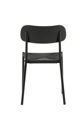 Venture Home Polly Matstol 2-pack - Svart / Svart