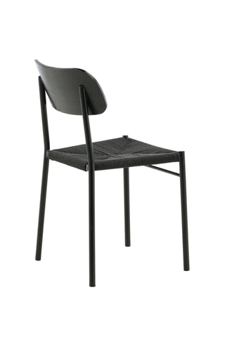 Venture Home Polly Matstol 2-pack - Svart / Svart