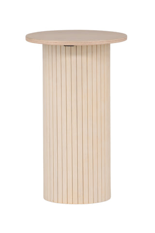 Venture Home Bianca Sidobord - White Wash Faner