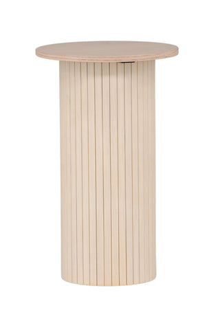 Venture Home Bianca Sidobord - White Wash Faner