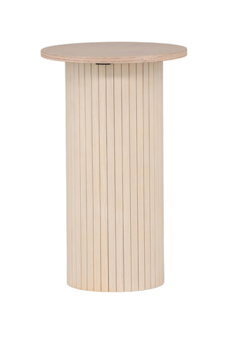 Venture Home Bianca Sidobord - White Wash Faner