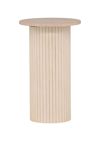 Venture Home Bianca Sidobord - White Wash Faner