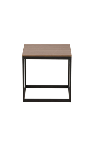 Venture Home Arbor Sidobord - Svart / Mörkbrun MDF