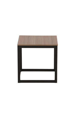 Venture Home Arbor Sidobord - Svart / Mörkbrun MDF
